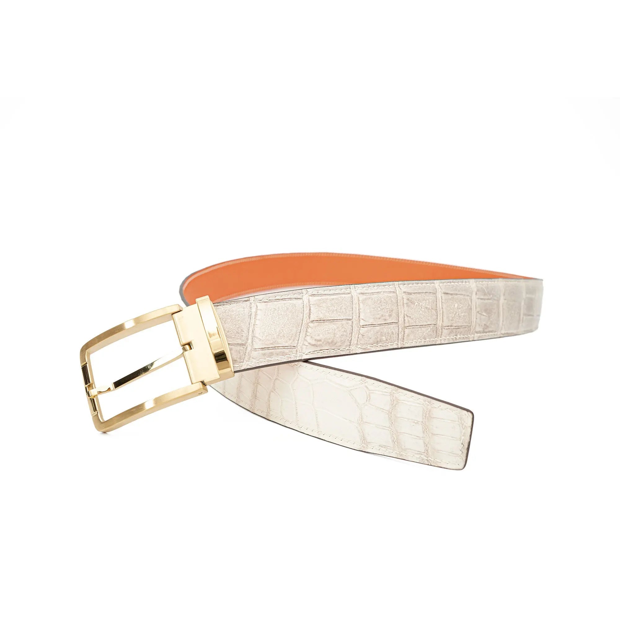 Divinch Handcrafted Belt Genuine Alligator Leather DVG285