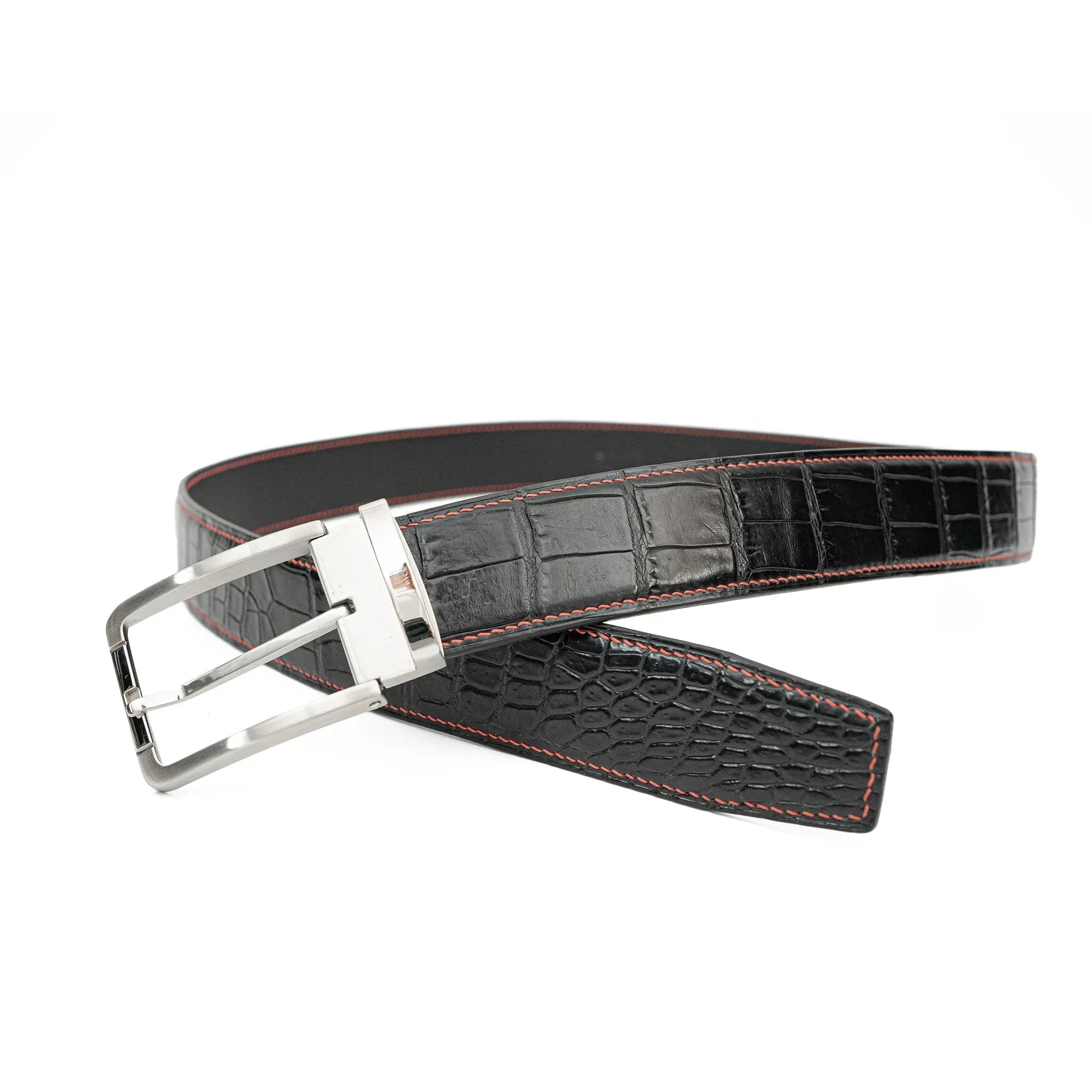 DIVINCH Handcrafted Alligator Belt Alligator Leather DVG291