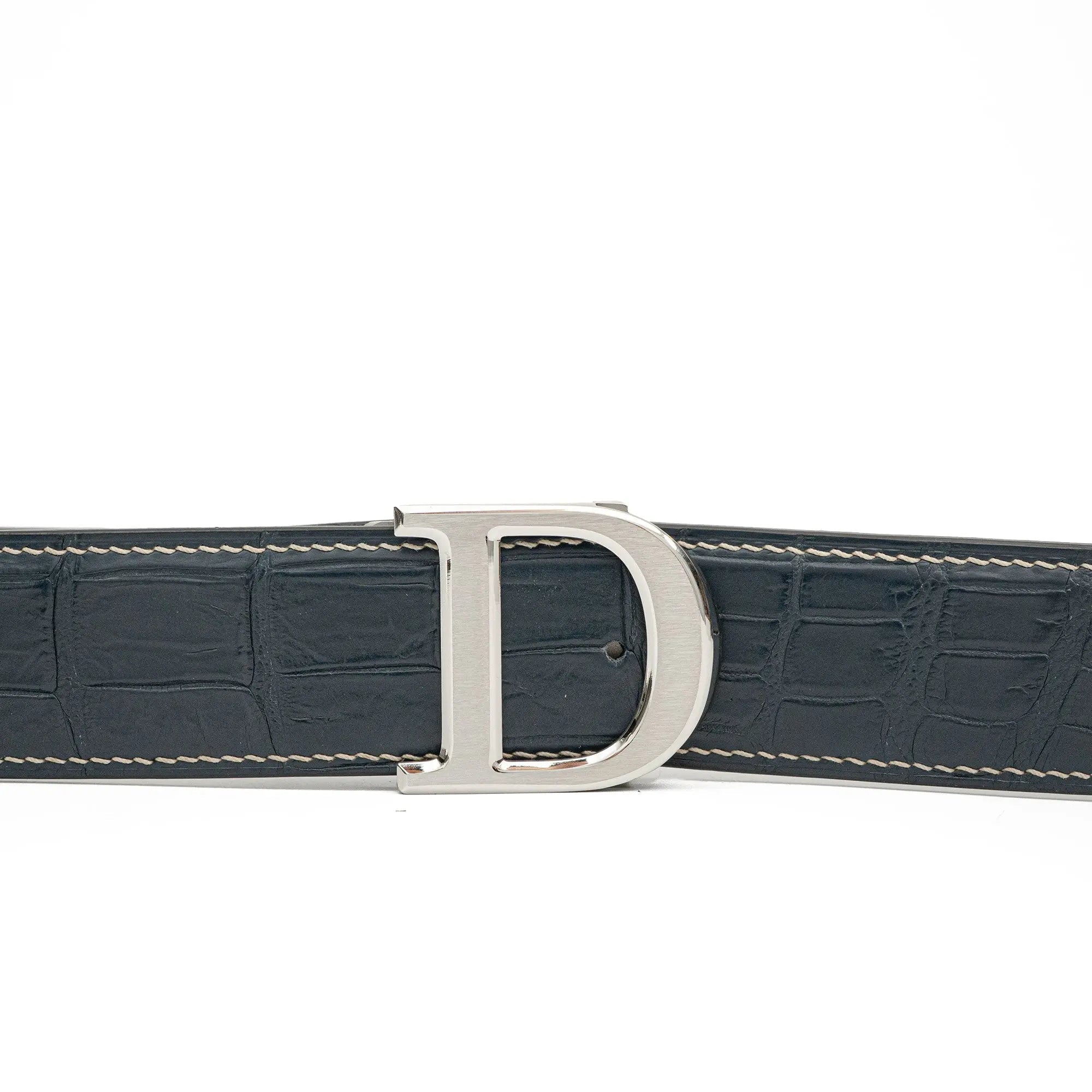 Divinch Genuine Alligator Leather Dress Belt DVG343