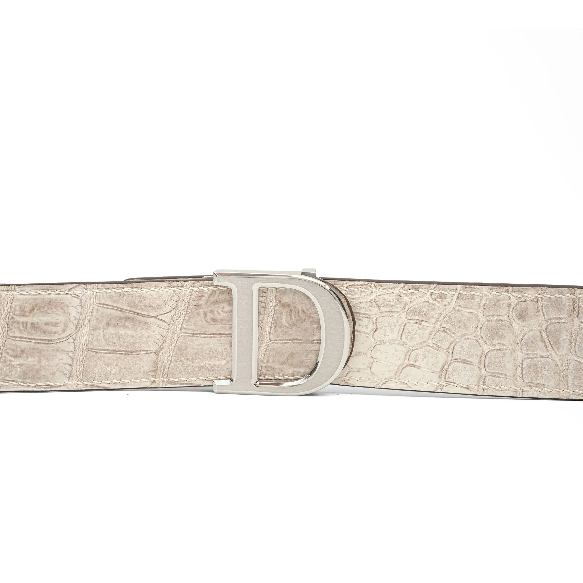 Divinch Genuine Alligator Leather Dress Belt DVG350