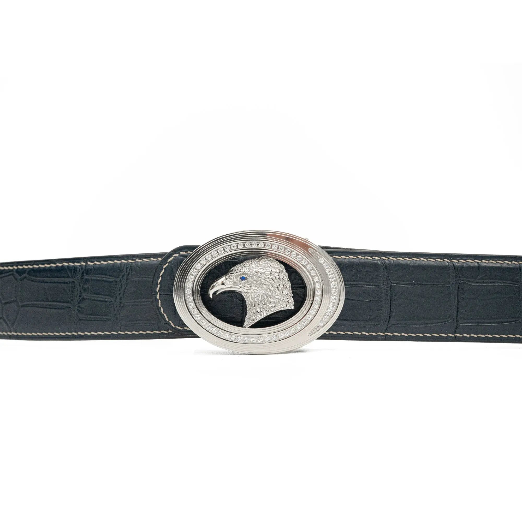 DIVINCH Handcrafted Alligator Belt Alligator Leather DVG359