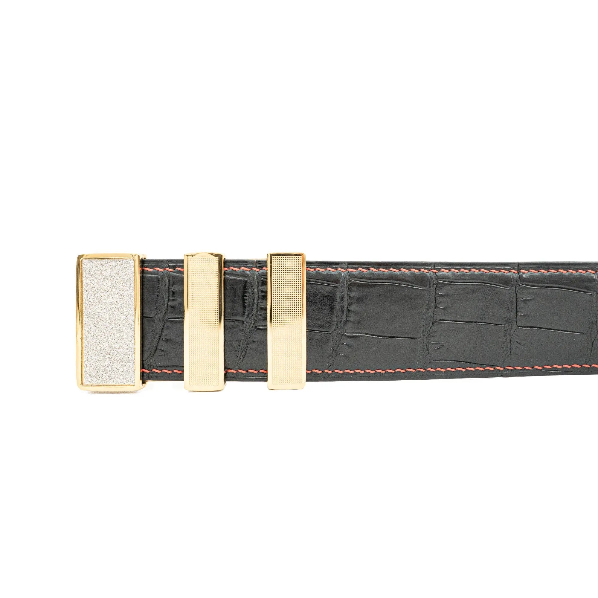 DIVINCH DVG45 Alligator Leather Belt 38mm Dress Belt DVG45