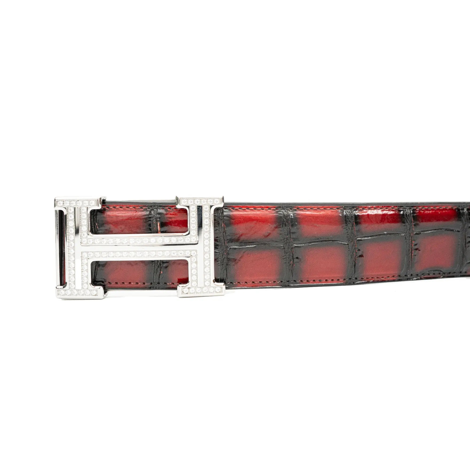 Divinch DVG66 Genuine Alligator Leather Dress Belt