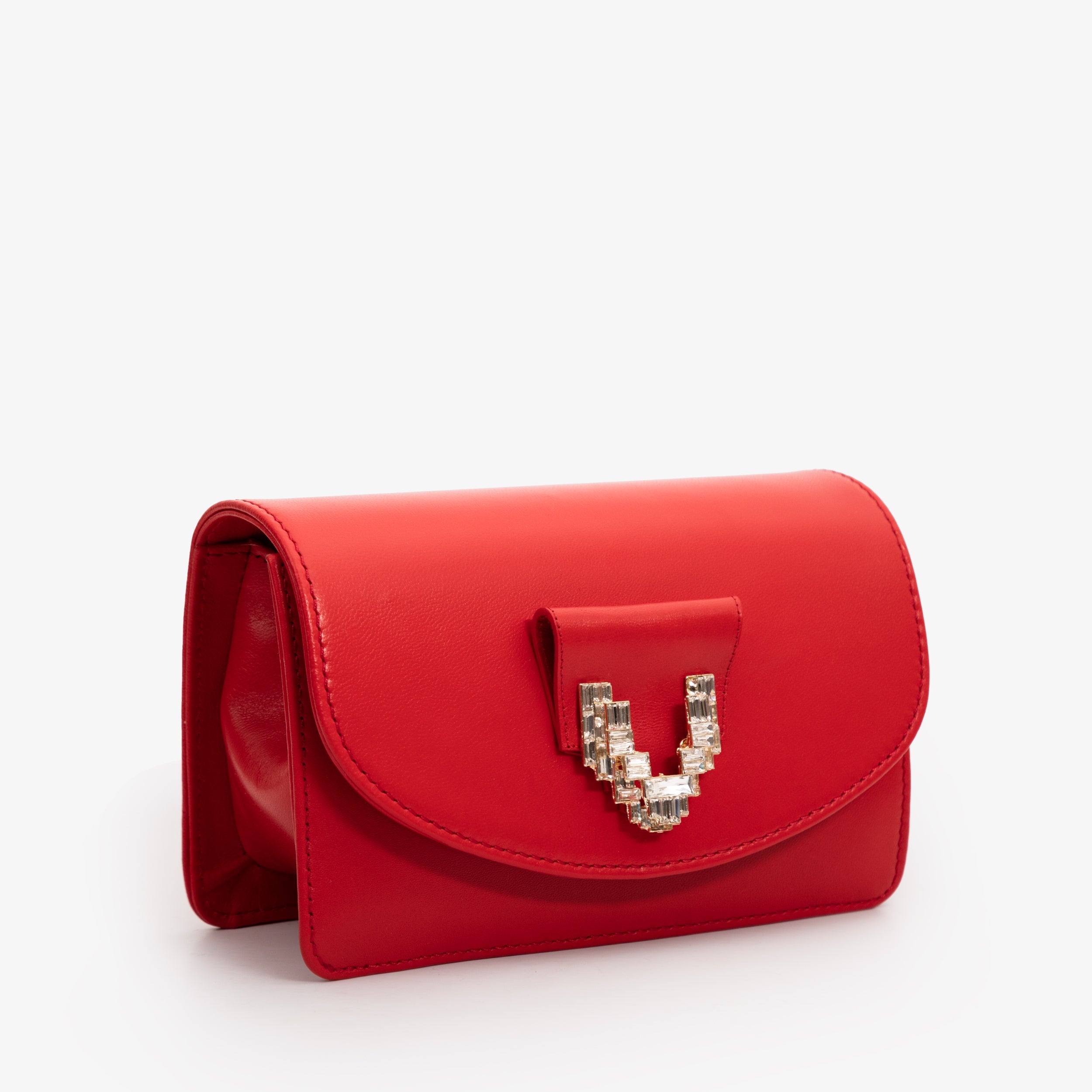 The Love Red Leather Handbag