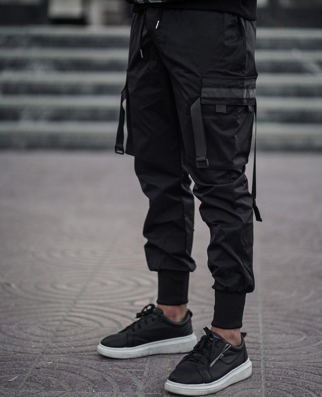 Niepce YE2032 Matte Black Joggers