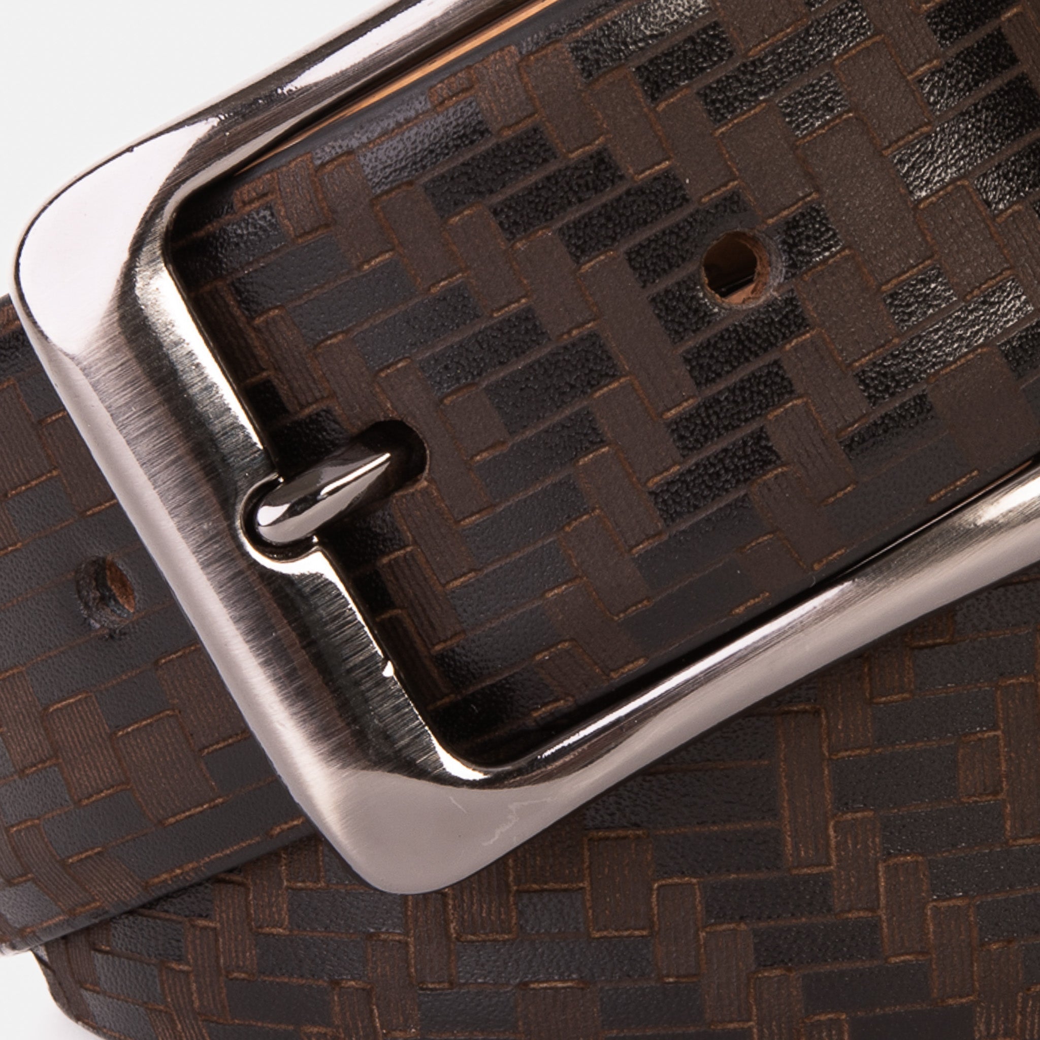 The Meram Black Calfskin Belt