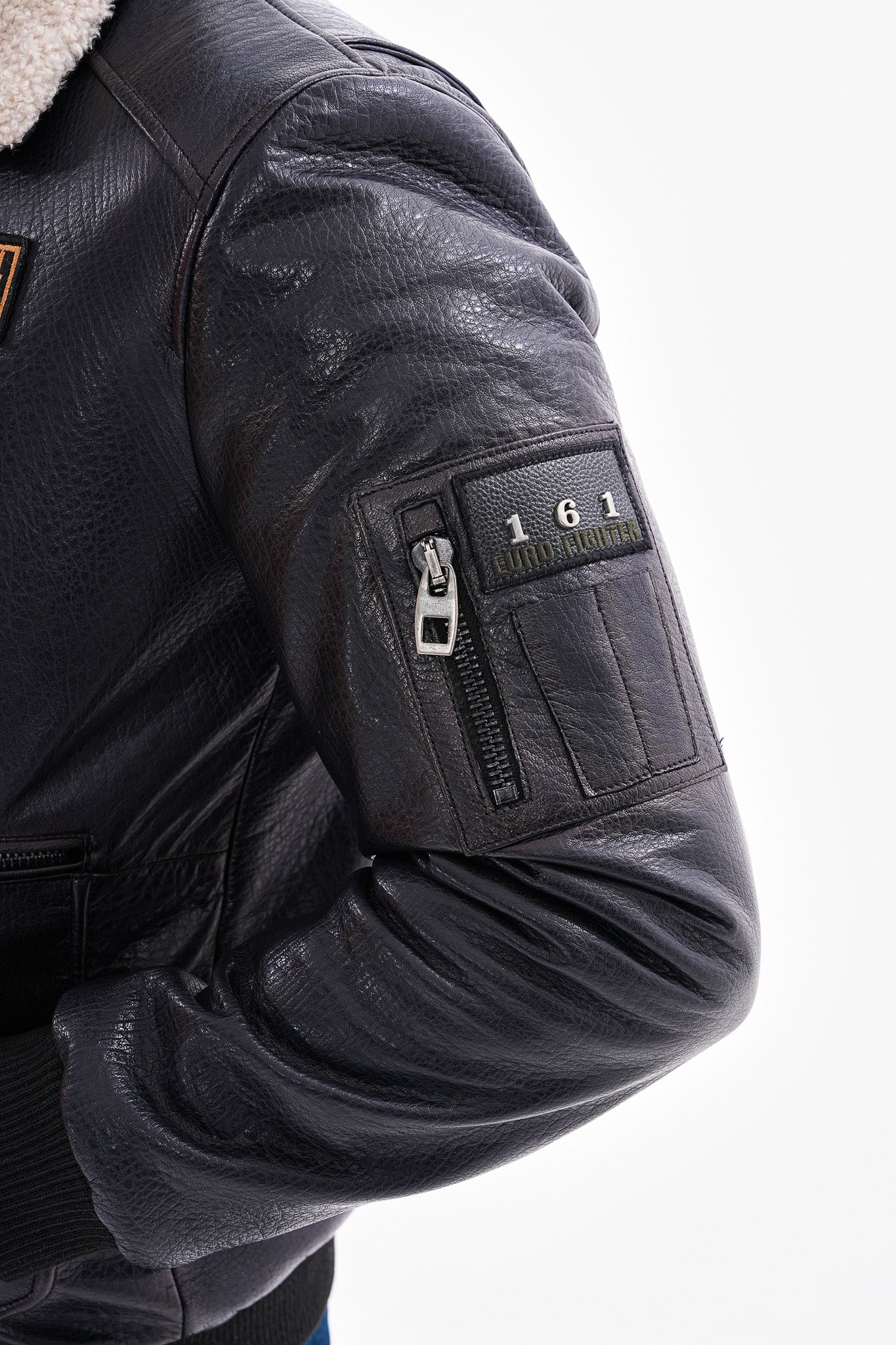 The Northway Navy Blue Lambskin Men Leather Jacket