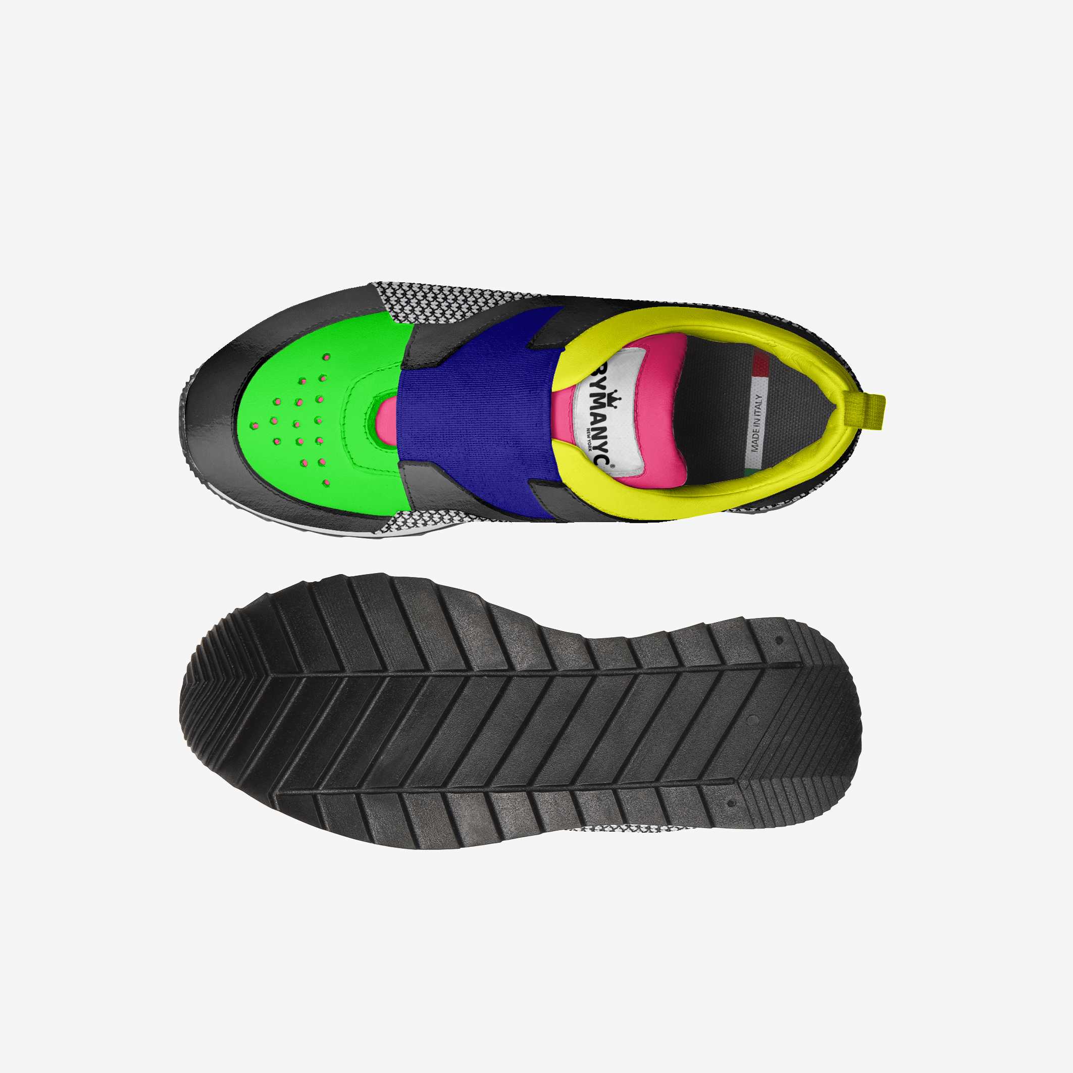 BYMANYC New York Upper East Side Kids Vegan Leather Sneakers