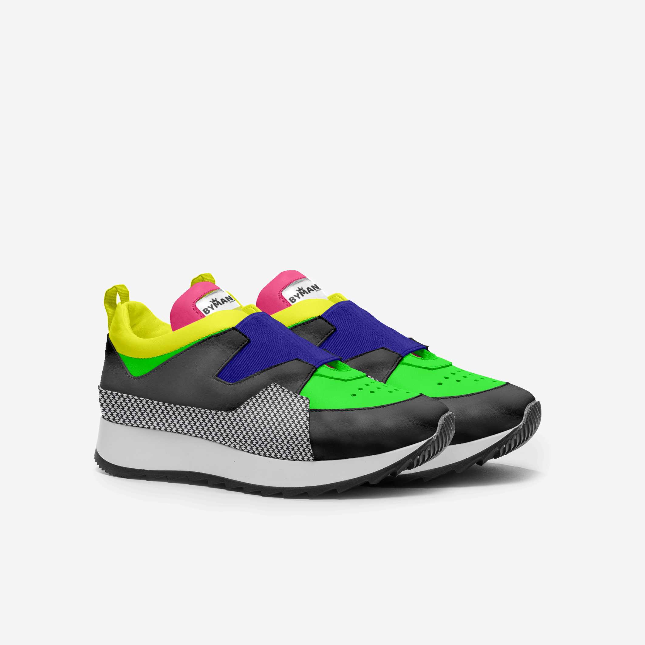 BYMANYC New York Upper East Side Kids Vegan Leather Sneakers