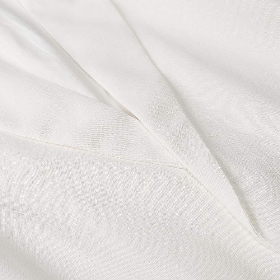 BYMANYC New York Harlem Blazer Women's Linen White