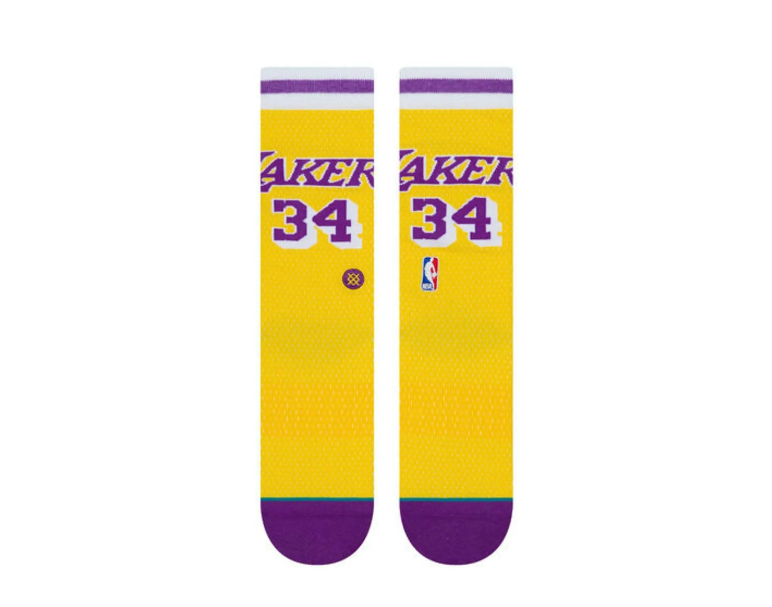 Stance Shaq HWC Jersey Crew Socks NBA Edition Authentic