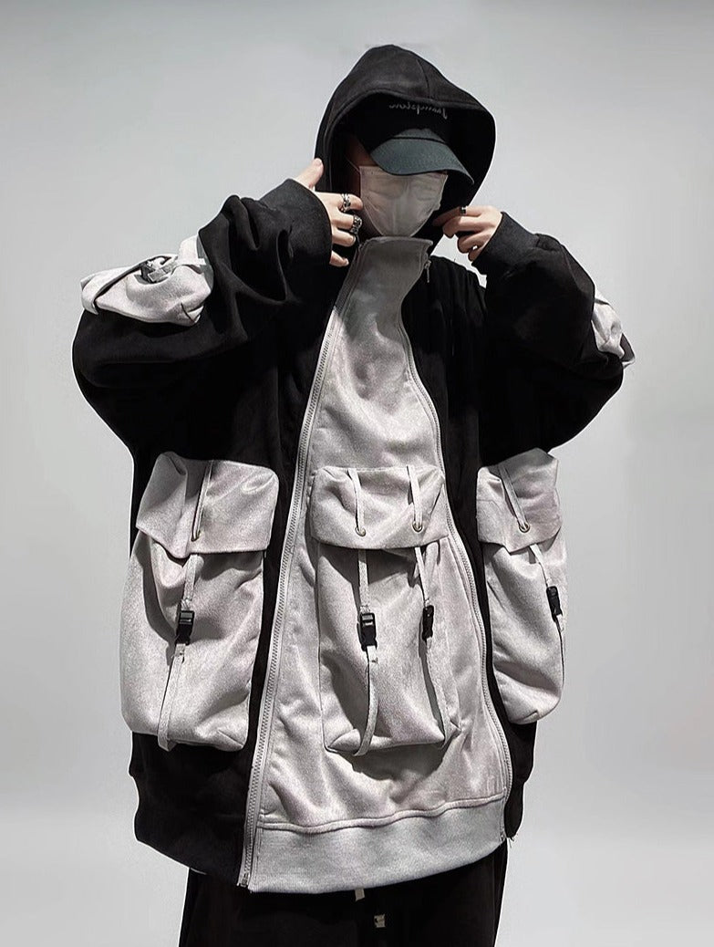 Niepce YEH1 Patchwork Functional Hoodie