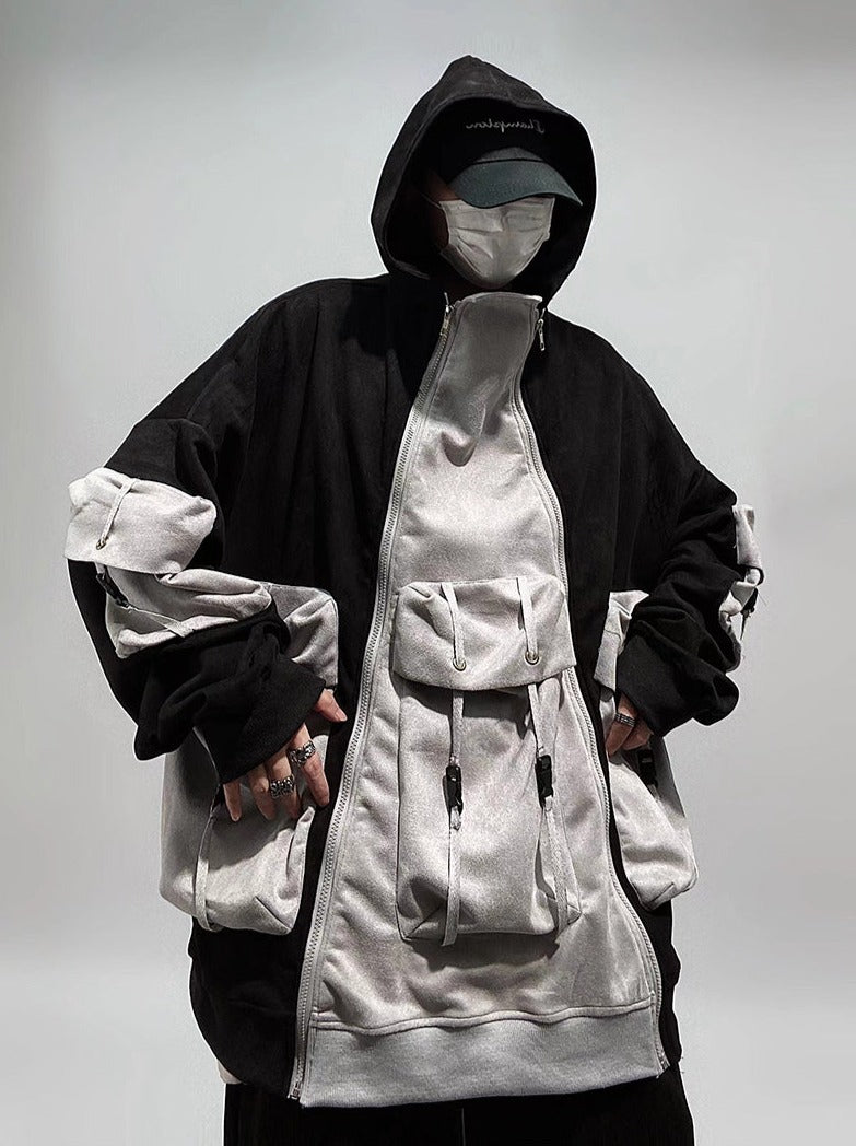 Niepce YEH1 Patchwork Functional Hoodie