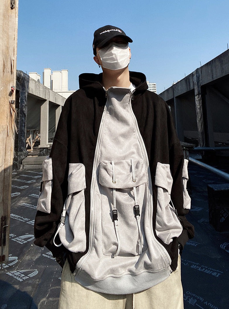 Niepce YEH1 Patchwork Functional Hoodie