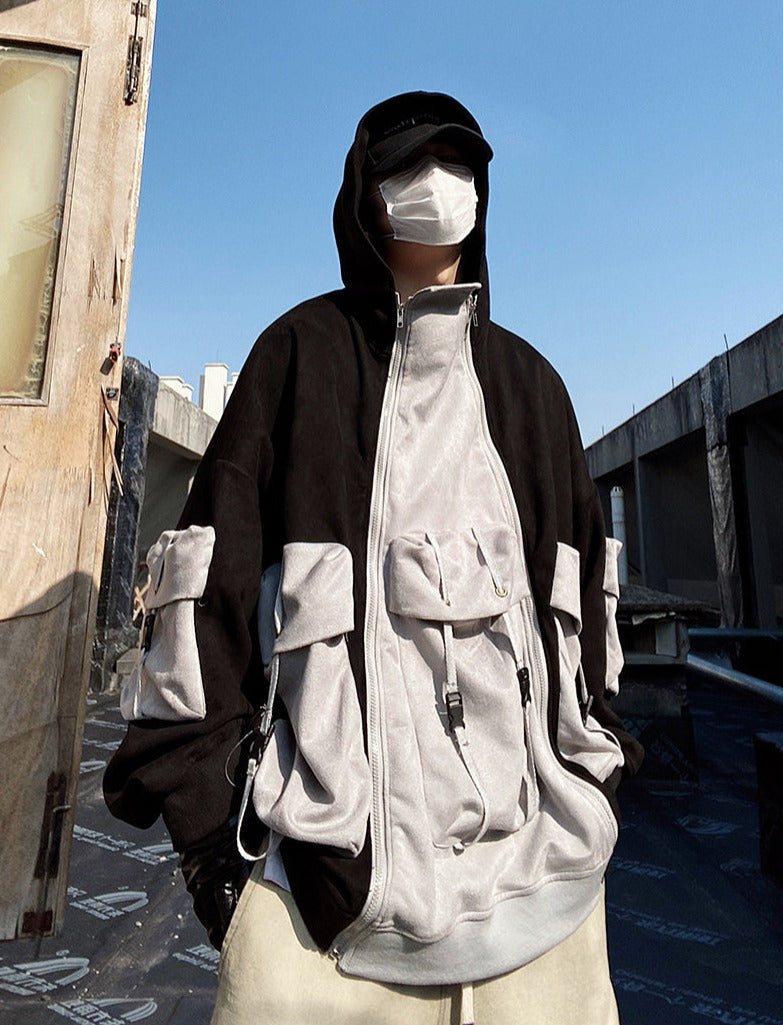 Niepce YEH1 Patchwork Functional Hoodie