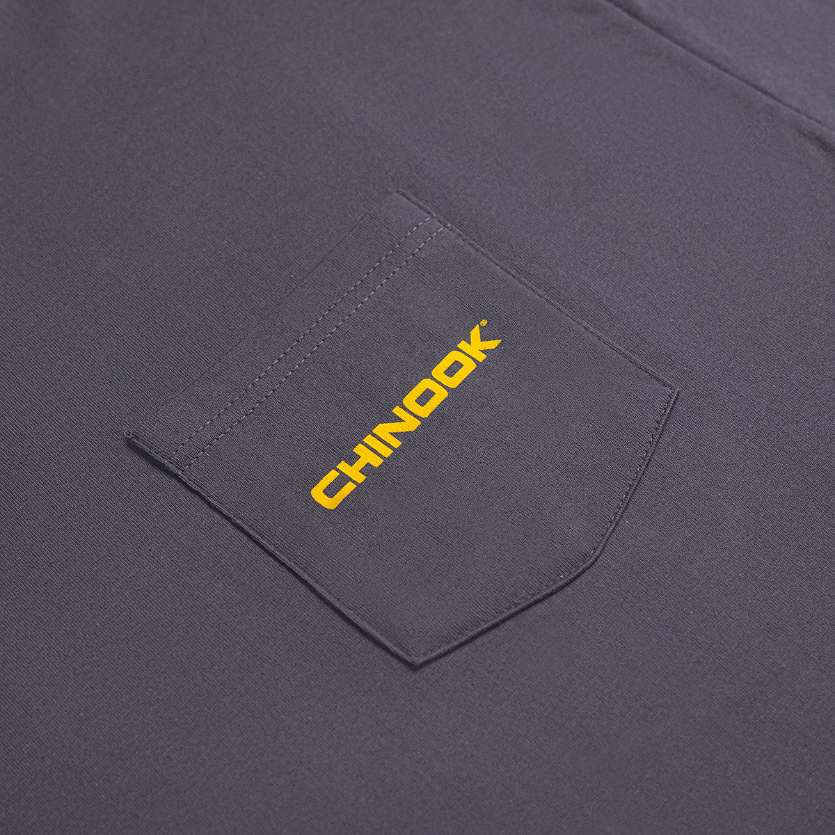 Chinook Short Sleeve Pocket T-Shirt - Steel Grey