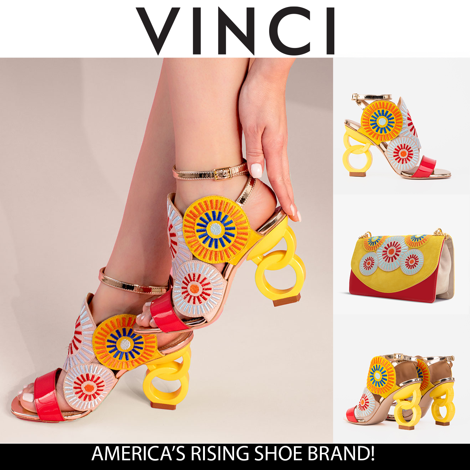 The Parama Yellow Leather Ankle Strap Women Sandal