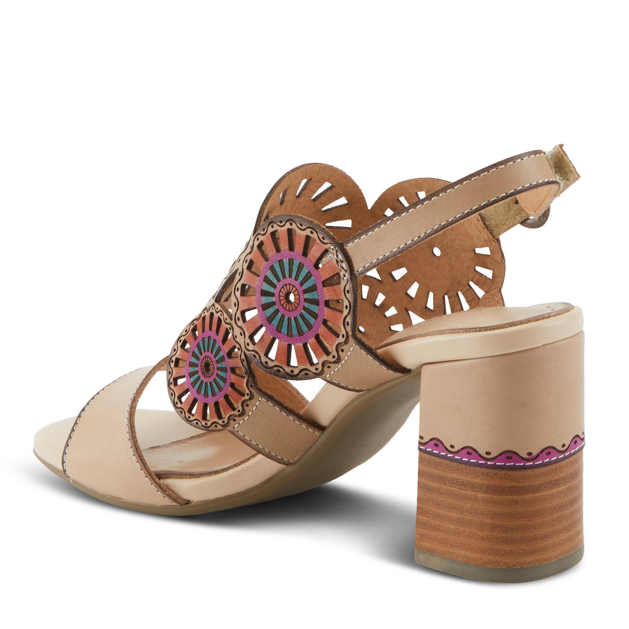 Spring Step Shoes L'Artiste Pinwheel Sandals