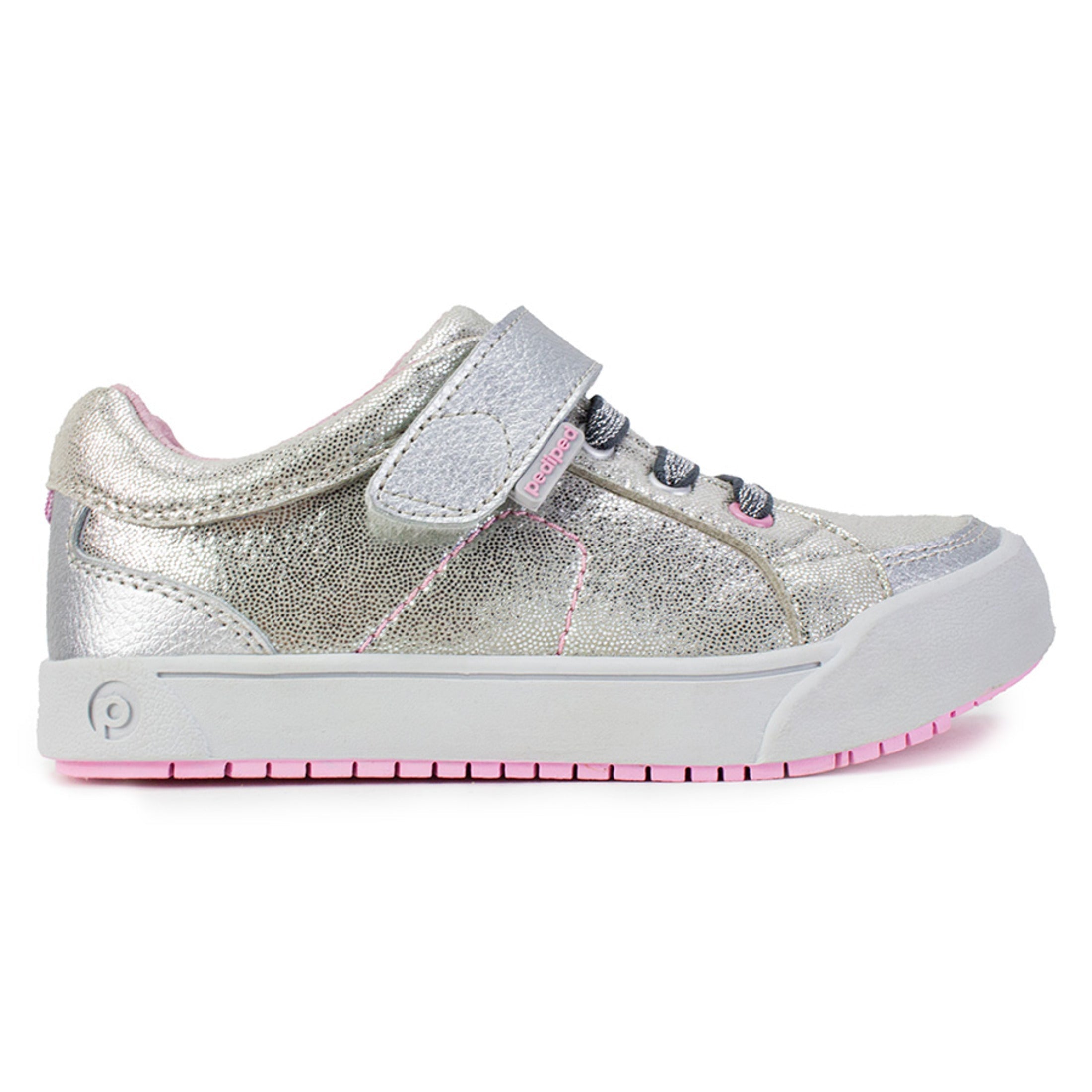 Pediped Shoes Dani Flex® Silver Shimmer