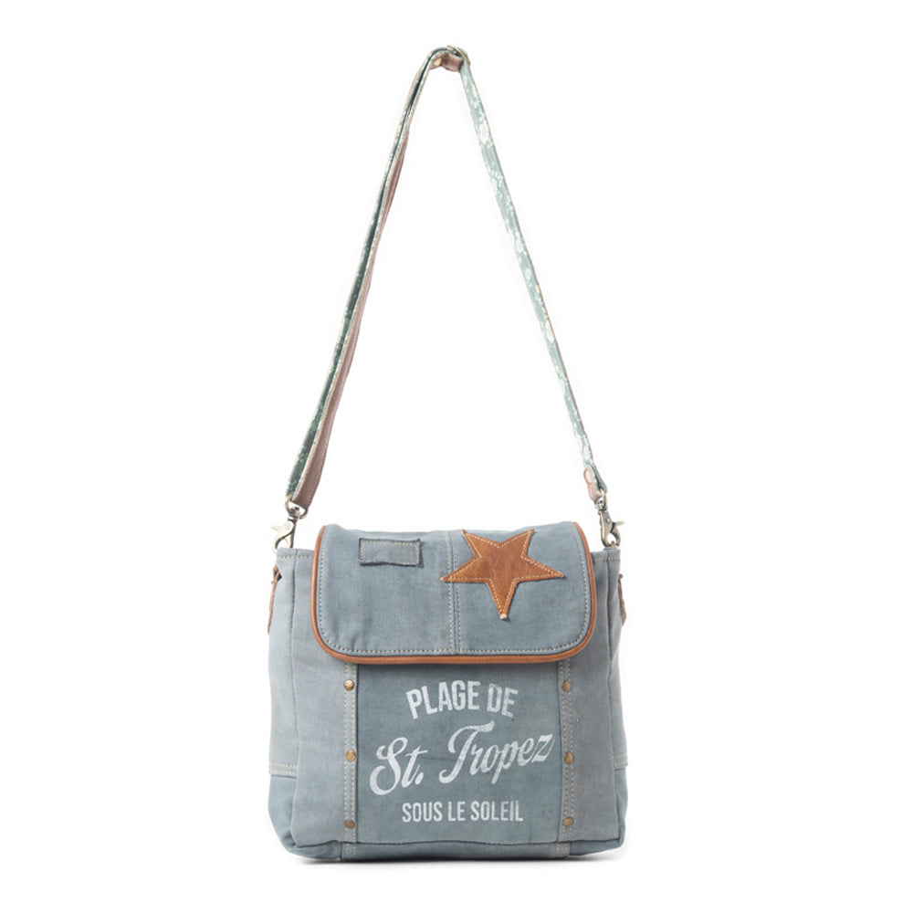 St. Tropez Explorer Shoulder Bag in Blue