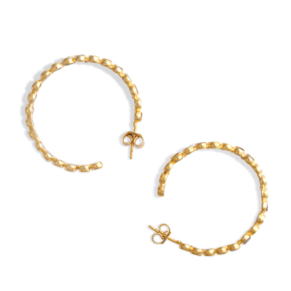 Moonshine Hoop Earrings