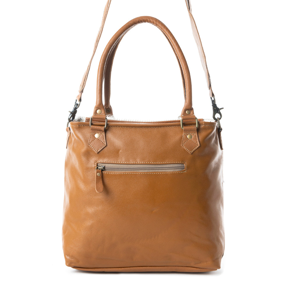 Burnished play Hand-Tooled Bag