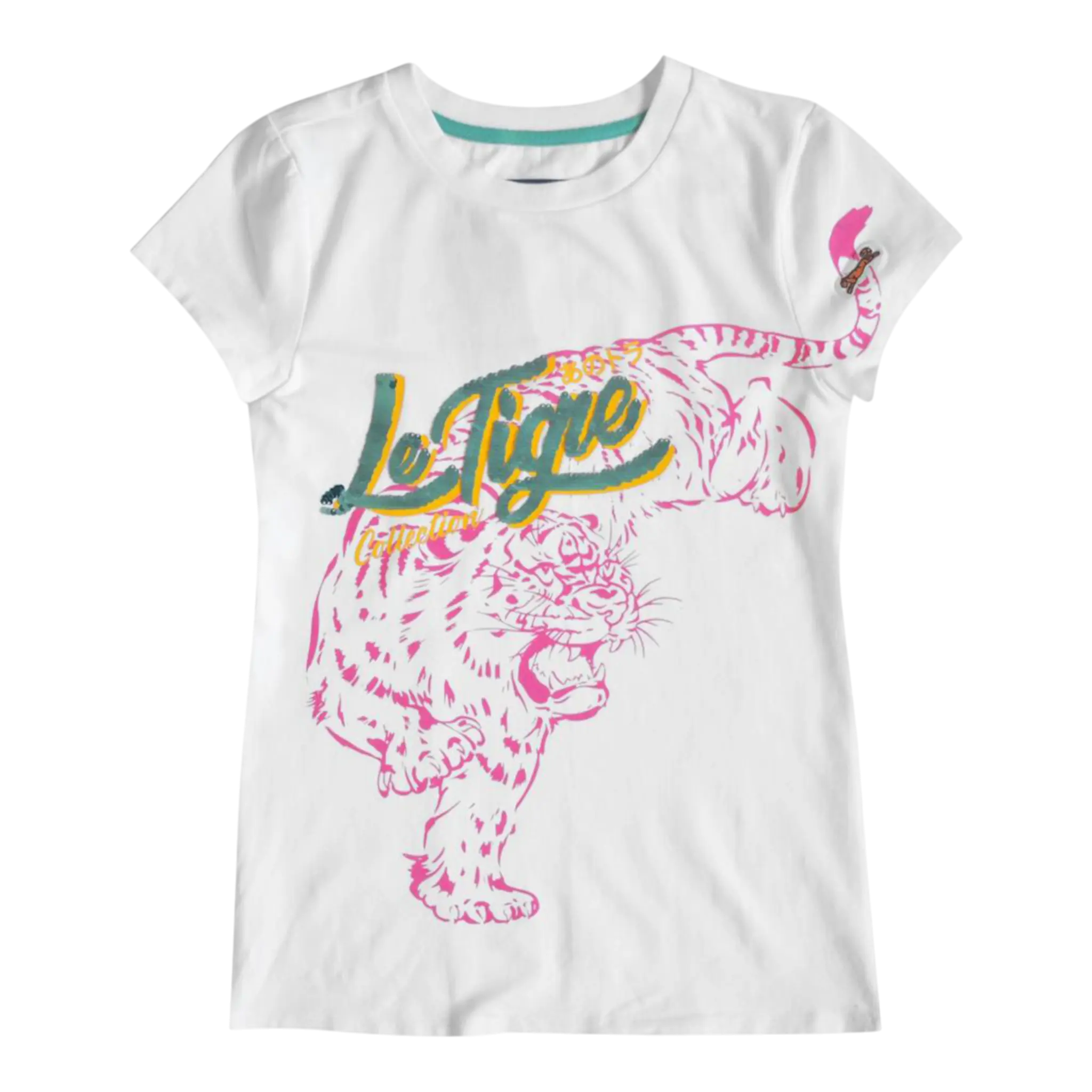 Le Tigre Mia Sequence Sequined Logo T Shirt Women’s