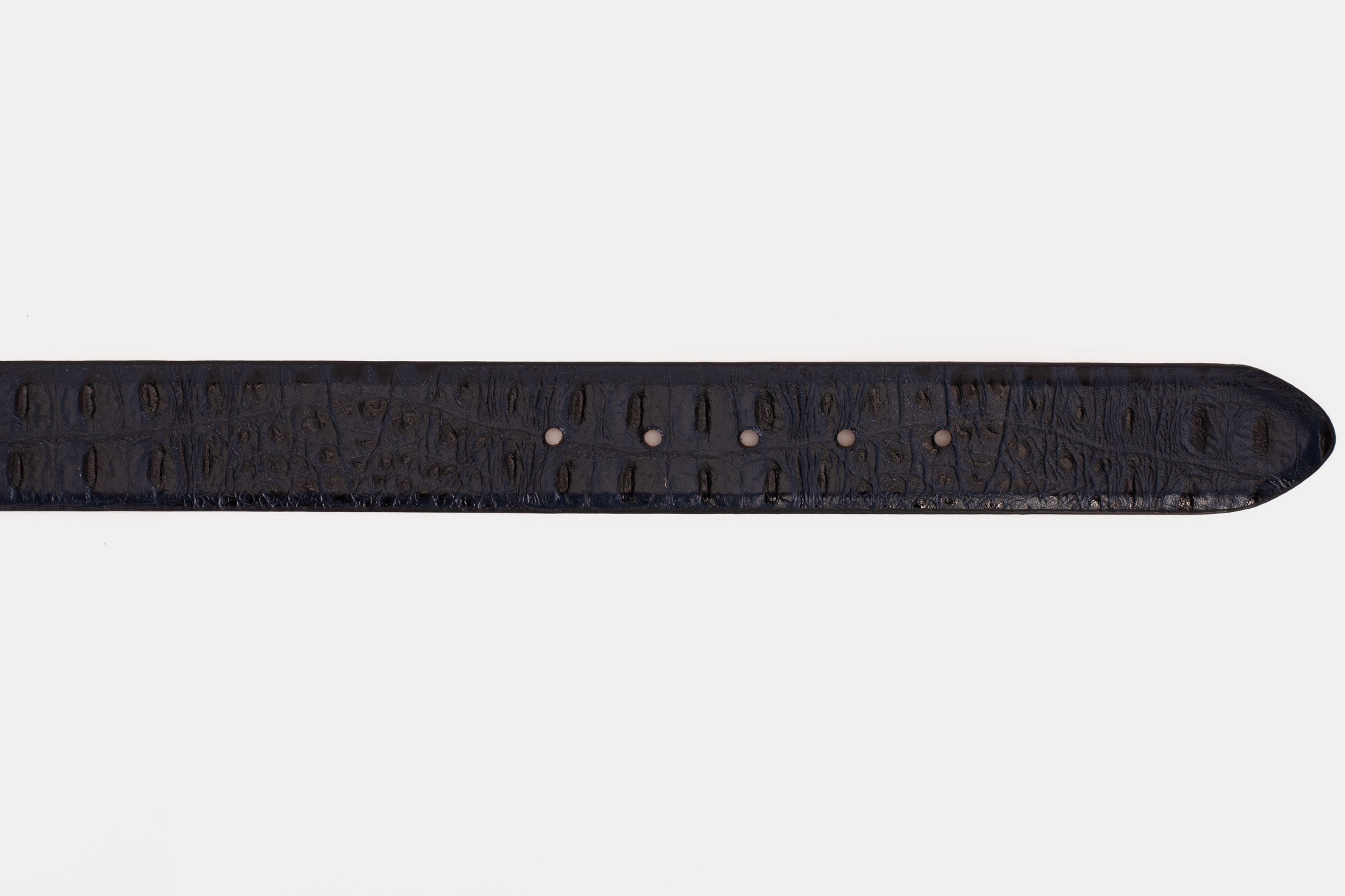 The Savamala Blue Leather Belt