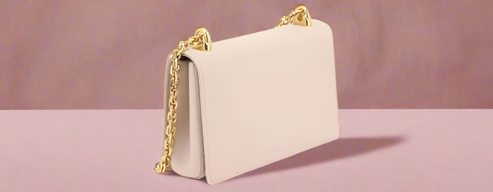 Dolce And Gabbana Maxi Logo Shoulder Bag Genuine Leather