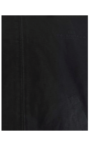 Balenciaga Men's Oversized Jacket Classic Collar Black