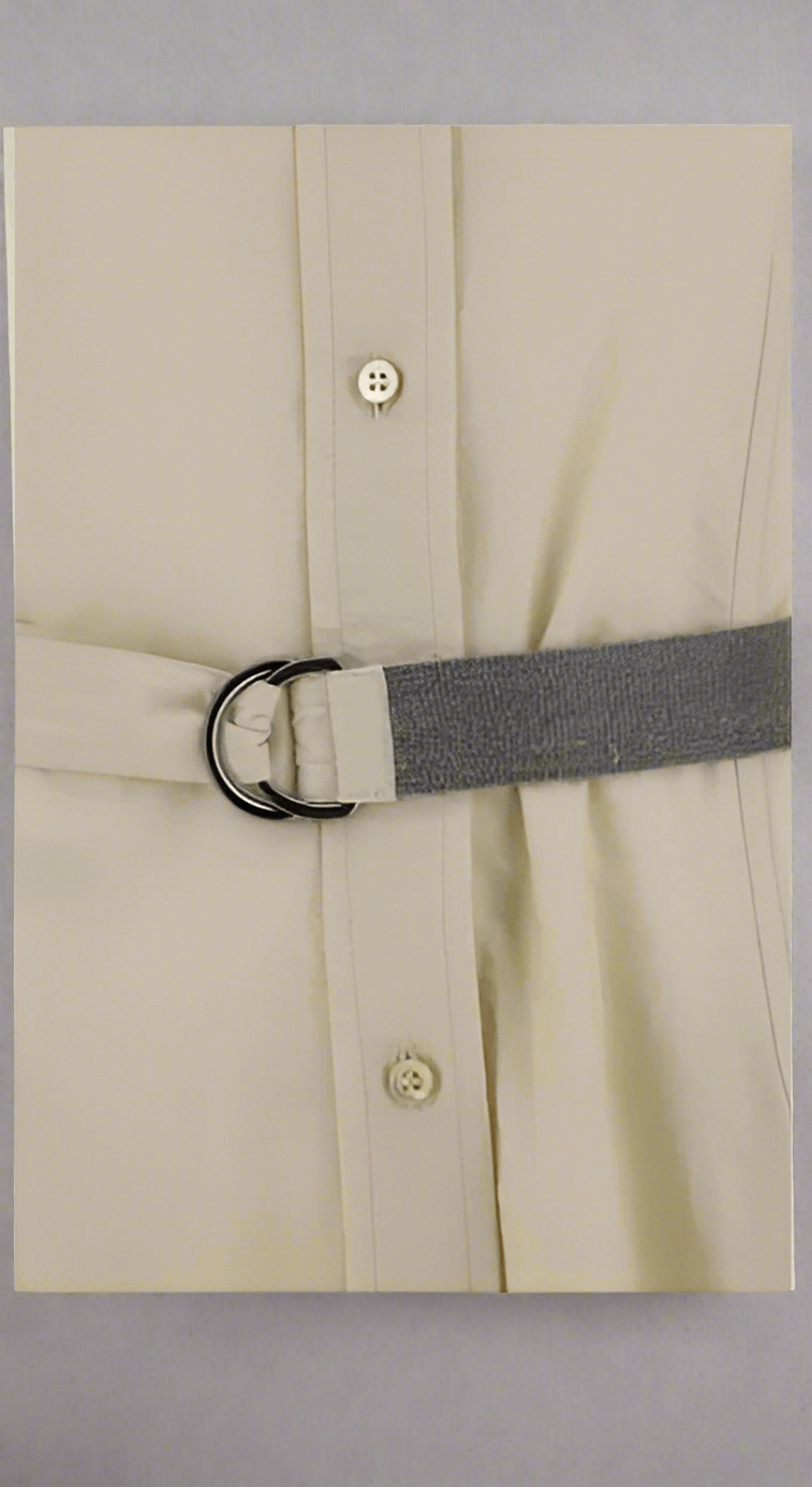 Brunello Cucinelli beige belted LONG DRESS