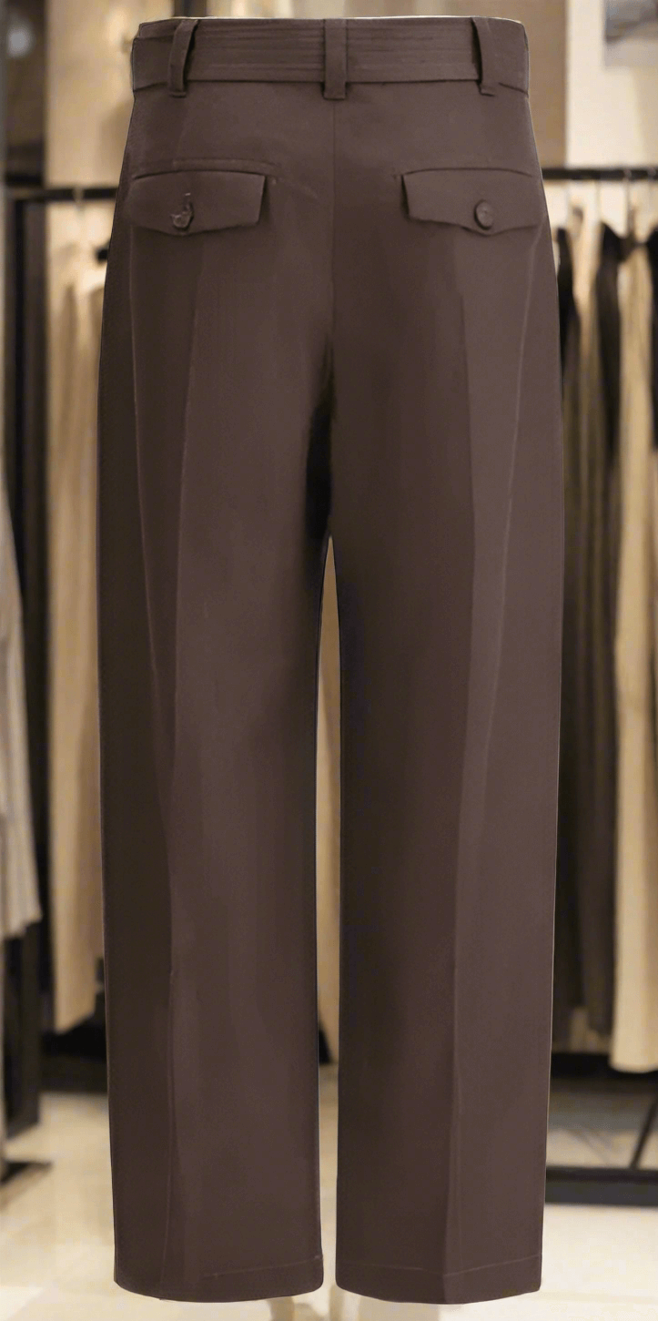 Brunello Cucinelli BELTED LINEN PANTS