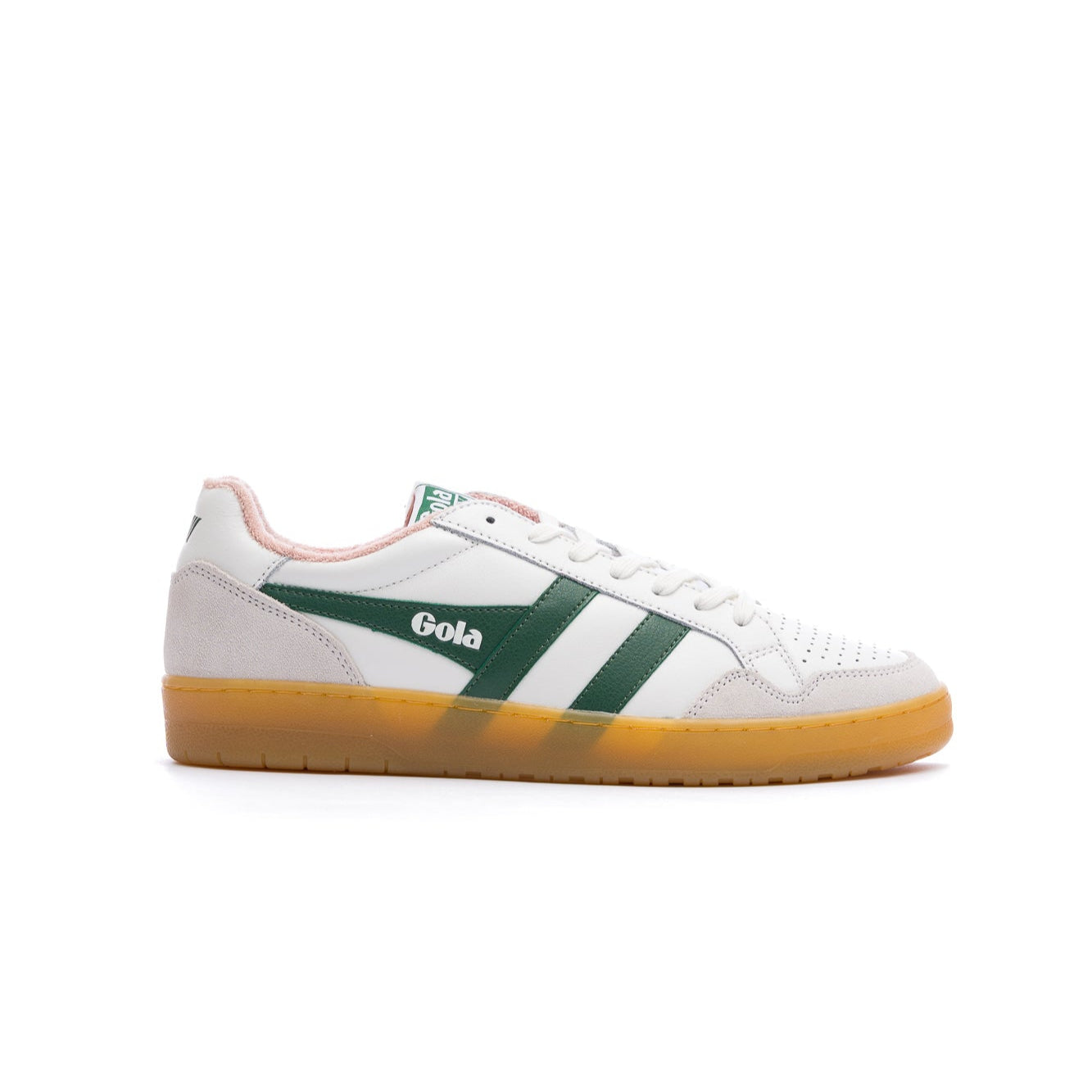 Gola Classics Women's Eagle '86 Sneakers - White/Evergreen/Rose/Gum