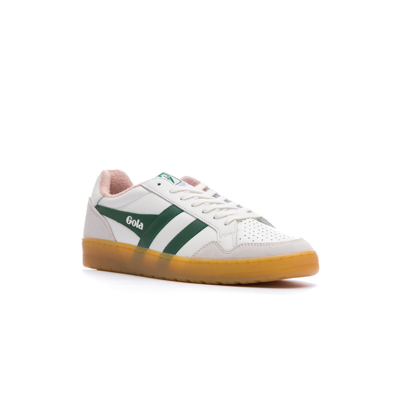 Gola Classics Women's Eagle '86 Sneakers - White/Evergreen/Rose/Gum