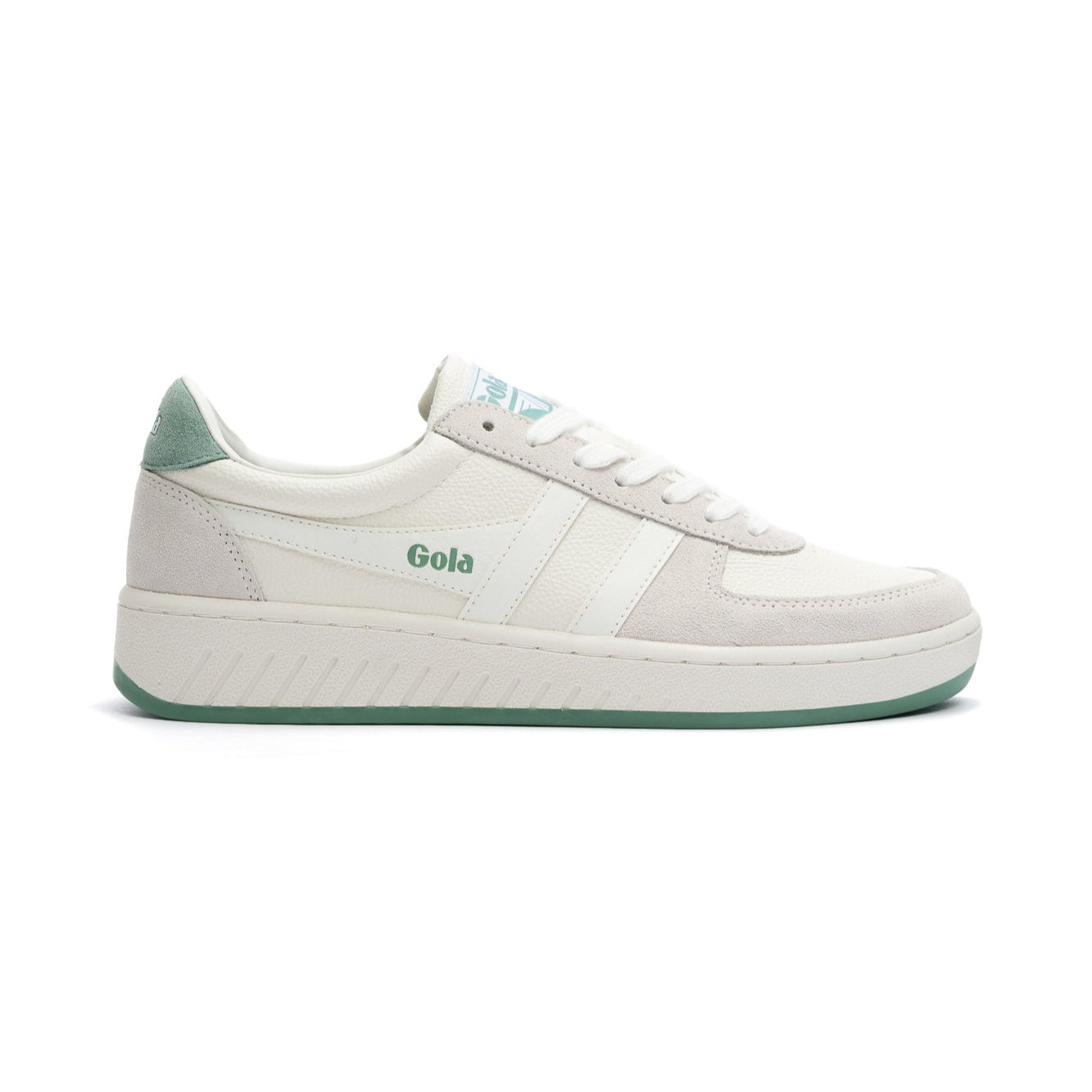 Gola Classics Women's Grandslam '88 Sneakers - White/White/Green Mist