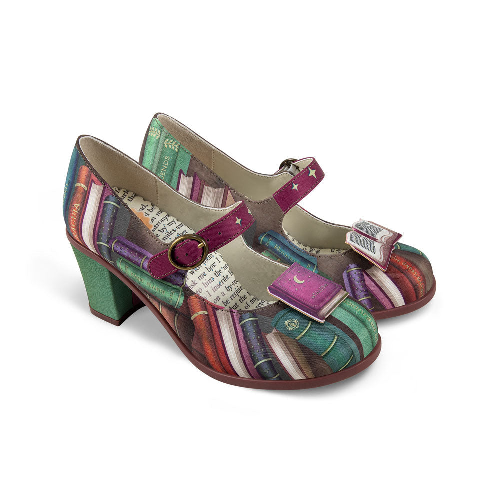 Chocolaticas® Mid Heels Tales & Soles Women's Mary Jane Pump