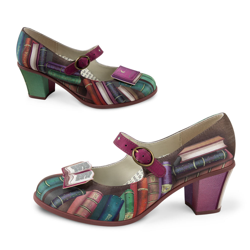 Chocolaticas® Mid Heels Tales & Soles Women's Mary Jane Pump