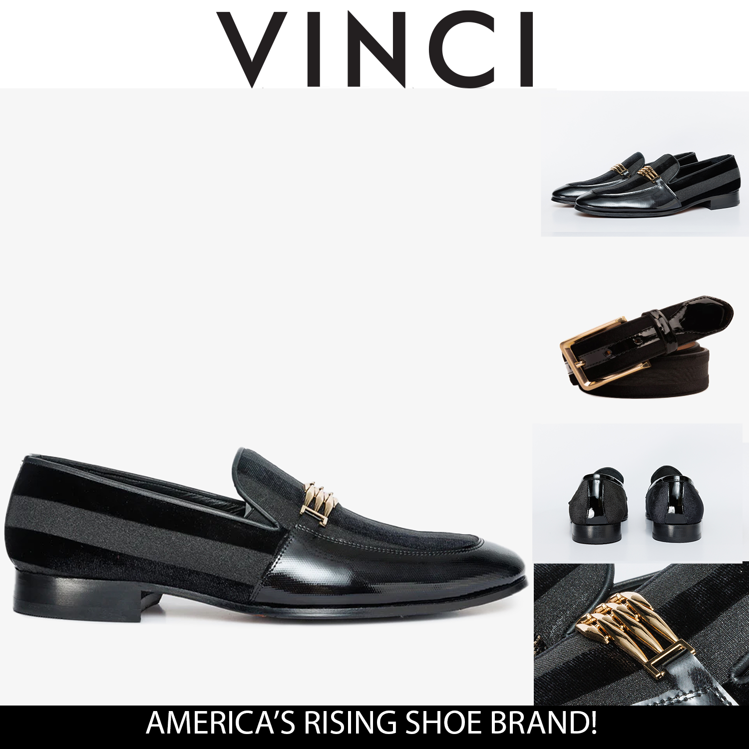 The Pontalto Leather Men Shoe Black Bit Loafer