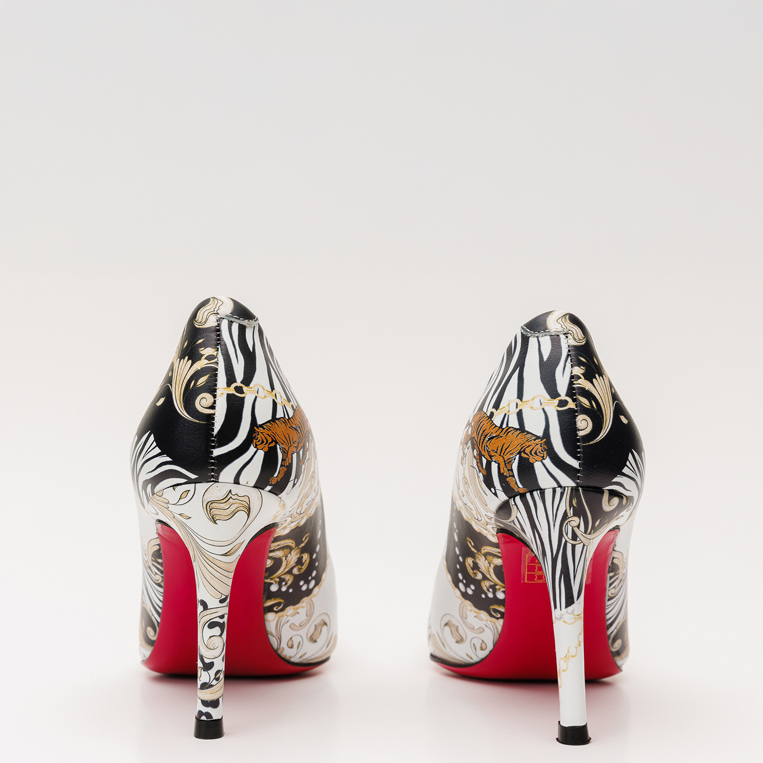 The Perugia White Leather Pump Women Shoe