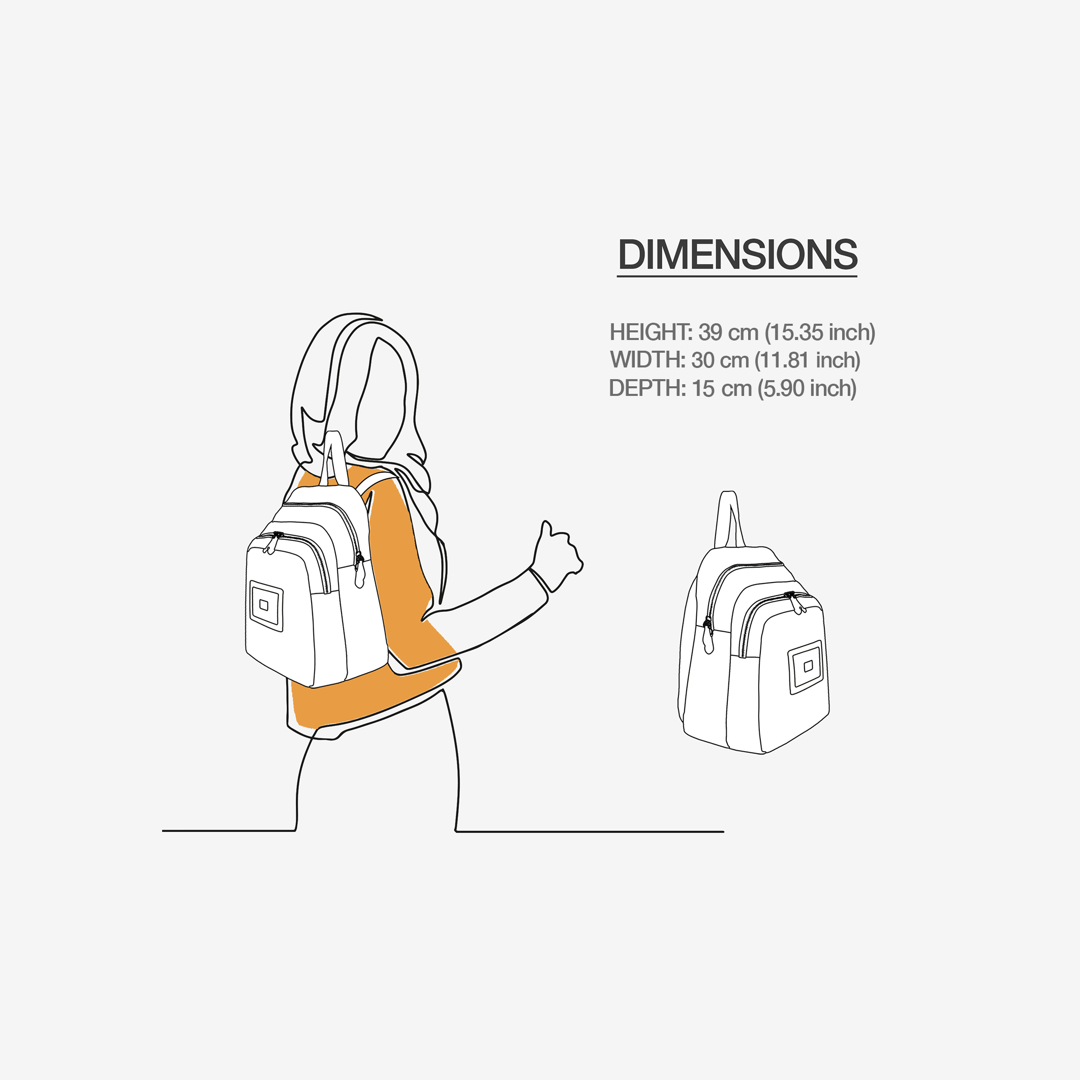 BYMANYC New York Zebra Jungle Backpack Vegan Leather