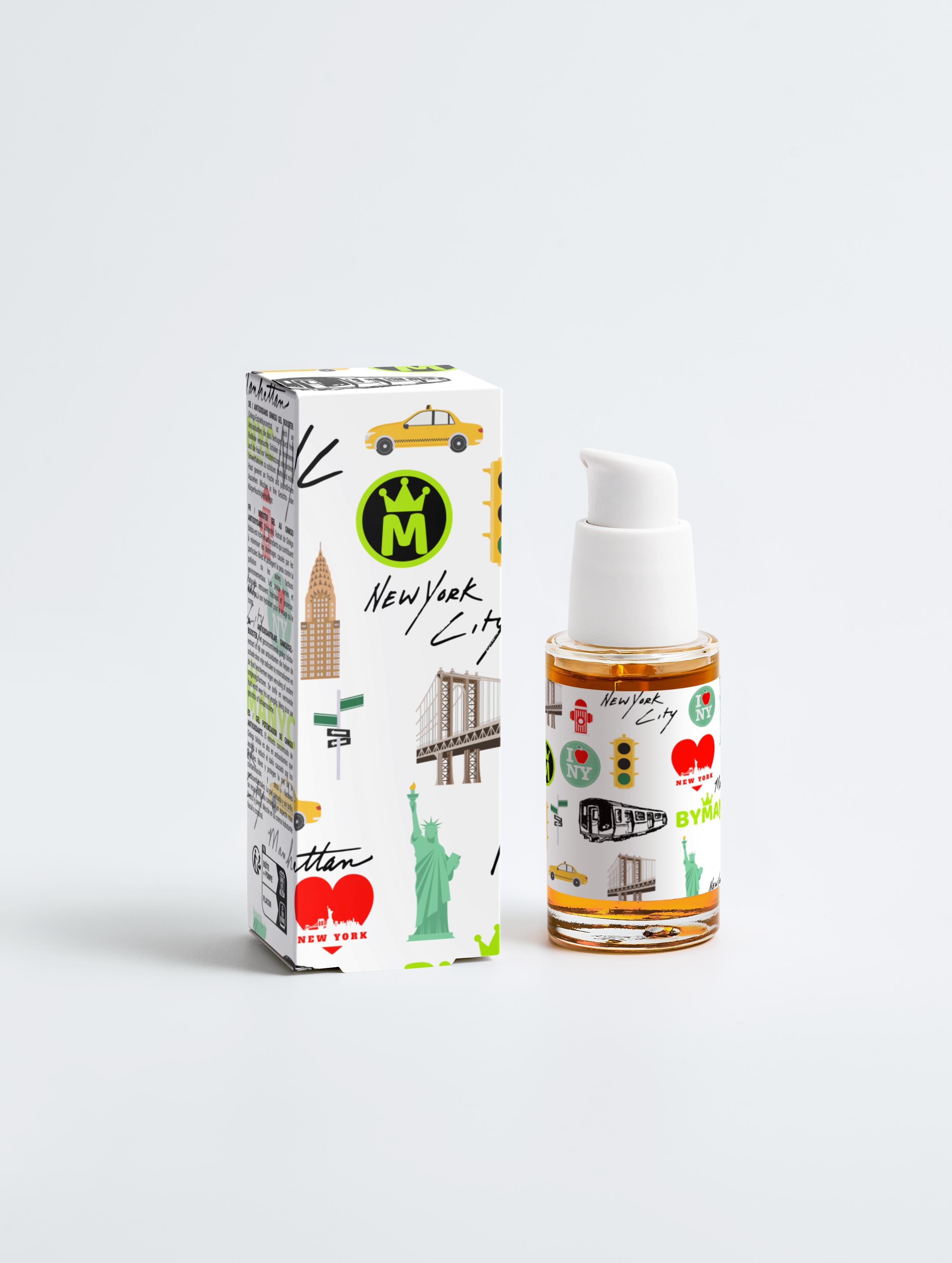 BYMANYC New York Manhattan Ginkgo Antioxidant Booster Vegan Gel