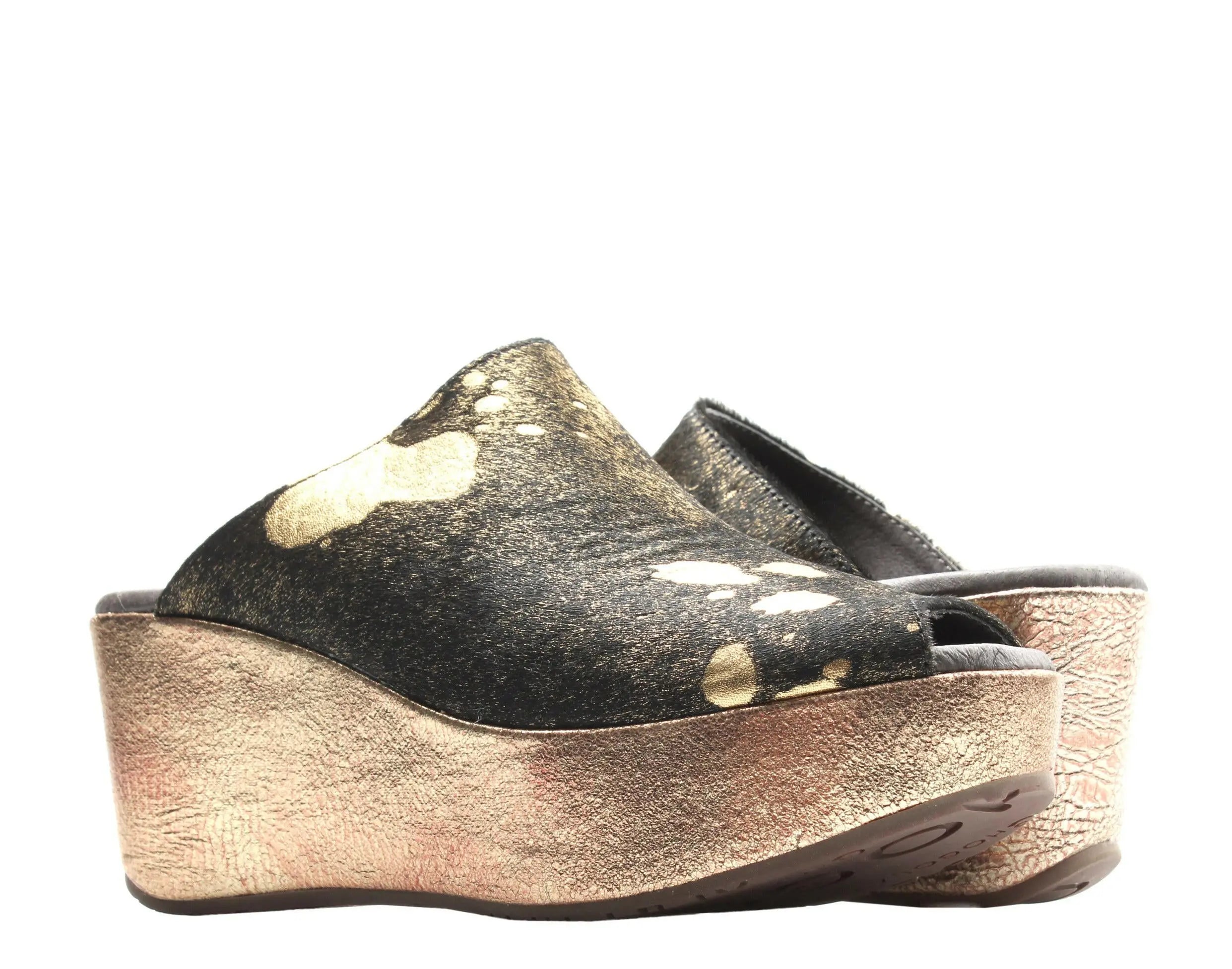 Chocolat Blu Yiona Women Wedge Sandals Black