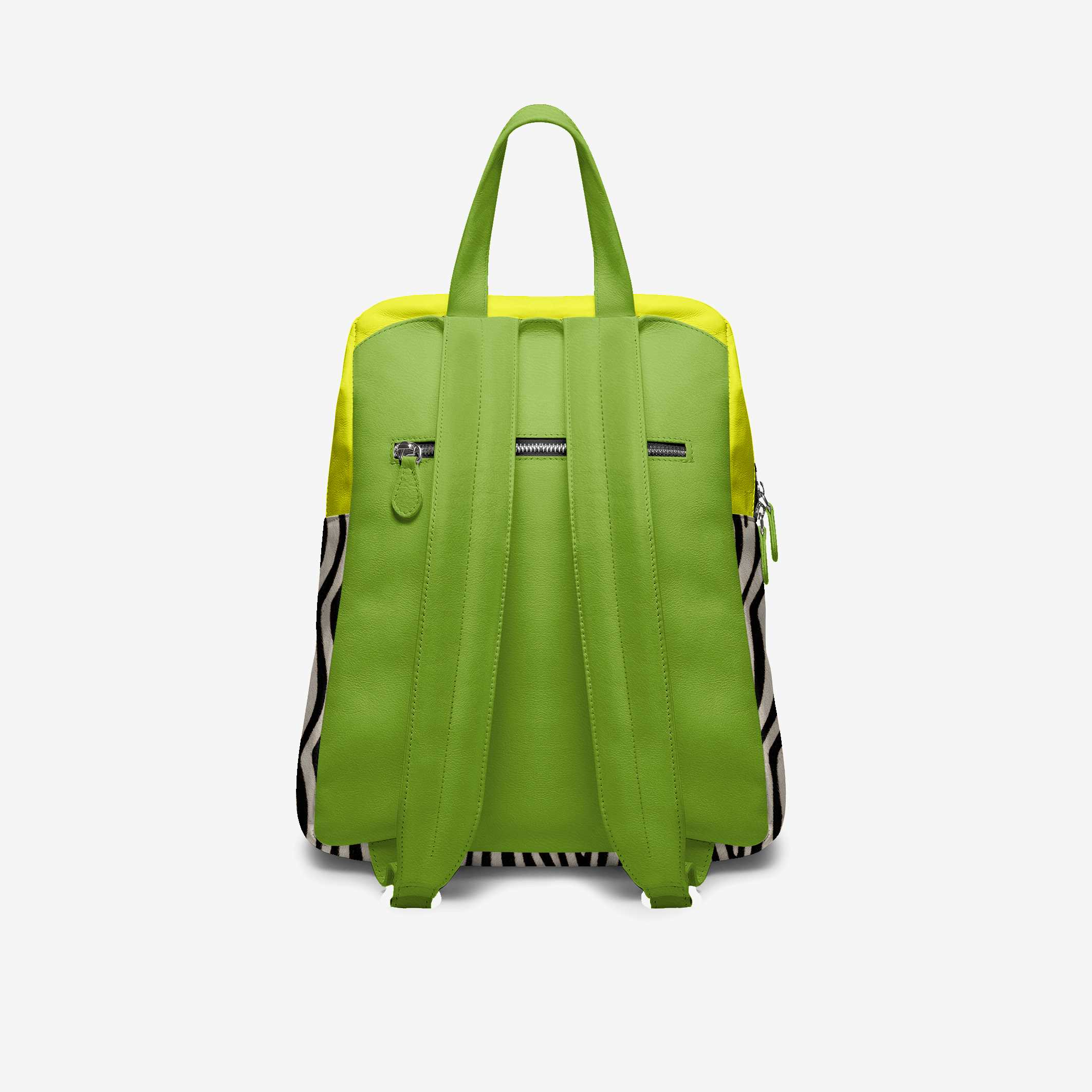 BYMANYC New York Zebra Jungle Backpack Vegan Leather