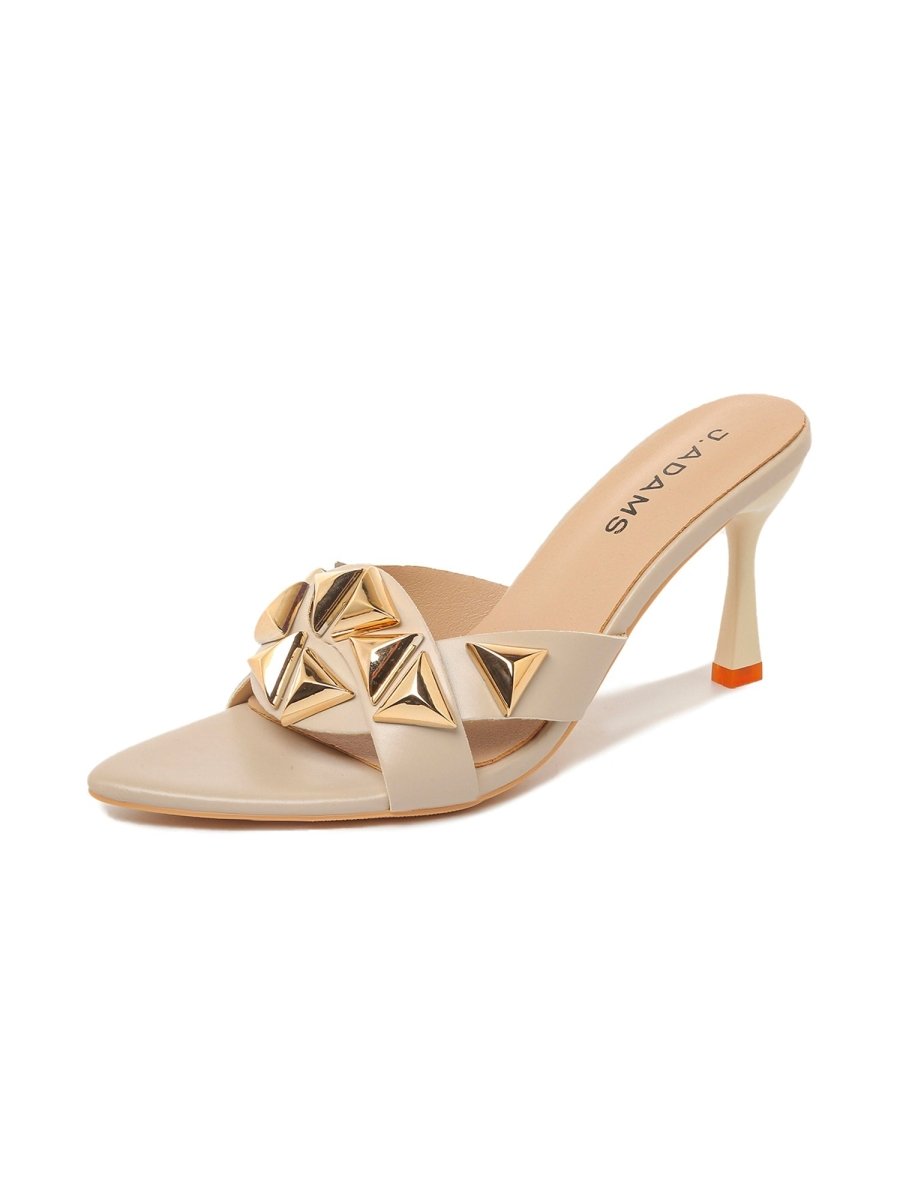 Aaliyah | Nude Heels by J.Adams – Don't Panic Shoes