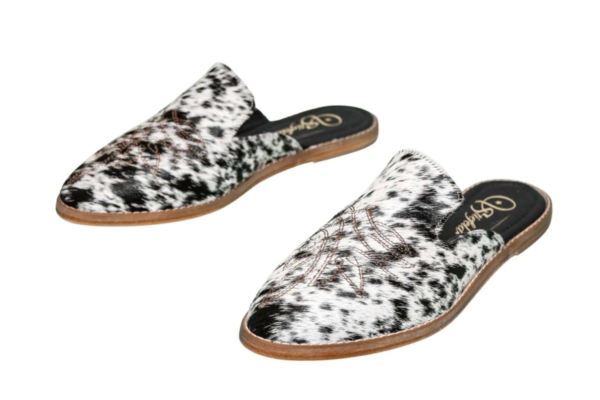 Abby Cowhide Mules – Size 11 by Stiefeld Boots – Don't Panic Shoes