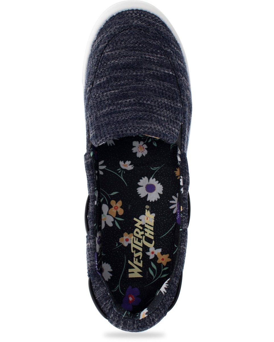 Active Boat Slip On Women’S Cotton Black Molded 21296936b Slip Ons by Western Chief Women's Sale – Don't Panic Shoes