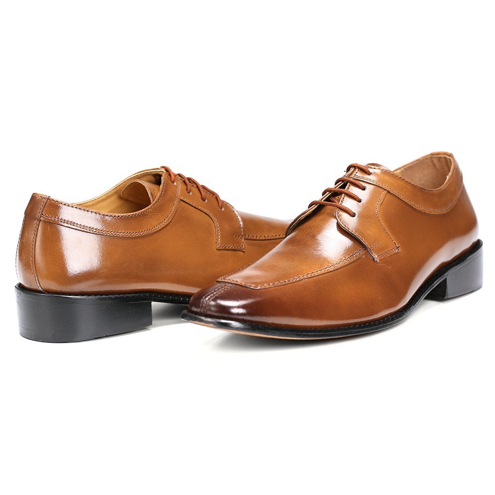 Alban Leather Derby Style Dress Shoes Shoes by Libertyzeno – Don't Panic Shoes