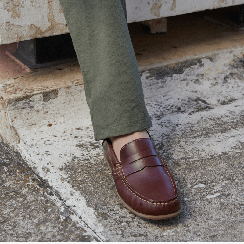 Alex Brown Loafers Made In Spain Non Slip Rubber Soles core by Childrenchic – Don't Panic Shoes