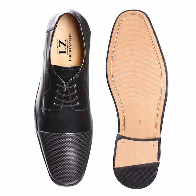 Alfie Leather Derby Style Dress Shoes Shoes by Libertyzeno – Don't Panic Shoes