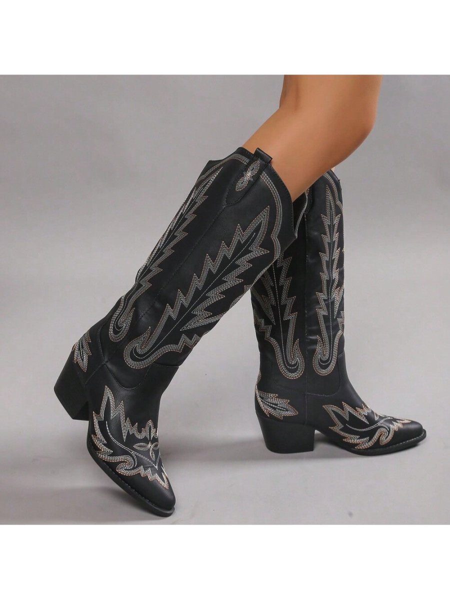 Alma | Black Boots by J.Adams – Don't Panic Shoes